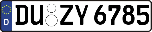 DU-ZY6785