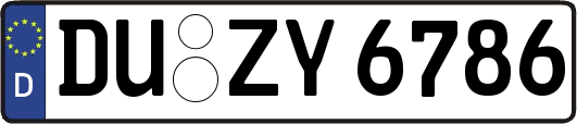 DU-ZY6786