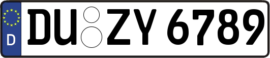 DU-ZY6789