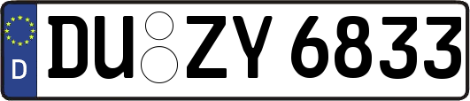 DU-ZY6833