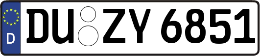 DU-ZY6851
