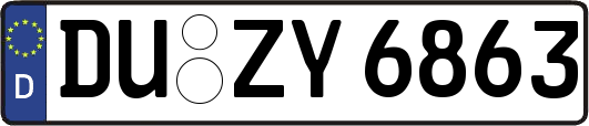 DU-ZY6863