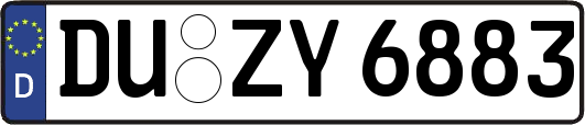 DU-ZY6883