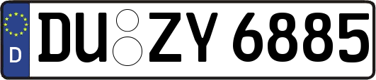 DU-ZY6885