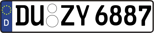 DU-ZY6887