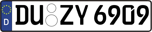 DU-ZY6909