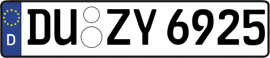 DU-ZY6925