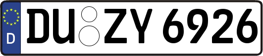 DU-ZY6926