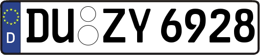 DU-ZY6928