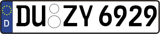 DU-ZY6929