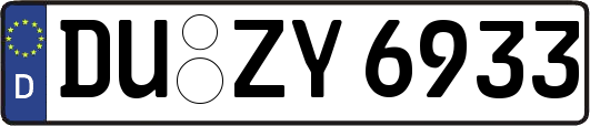 DU-ZY6933