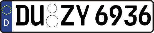 DU-ZY6936