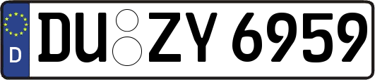 DU-ZY6959