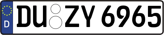 DU-ZY6965