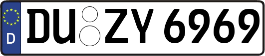 DU-ZY6969