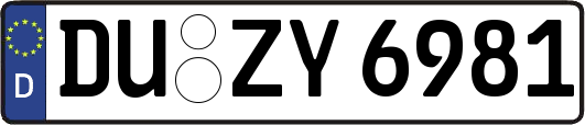 DU-ZY6981