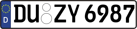 DU-ZY6987