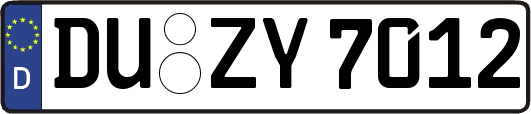 DU-ZY7012