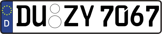 DU-ZY7067