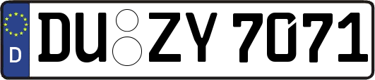 DU-ZY7071