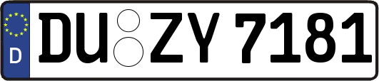 DU-ZY7181