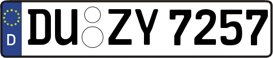 DU-ZY7257