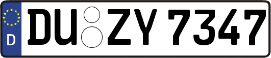 DU-ZY7347