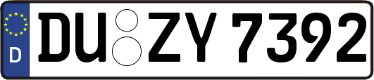 DU-ZY7392