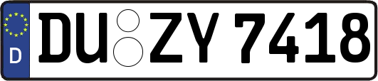 DU-ZY7418