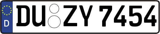 DU-ZY7454