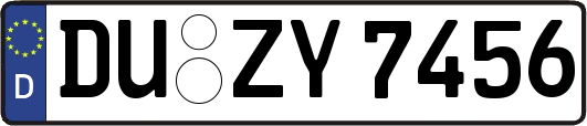DU-ZY7456