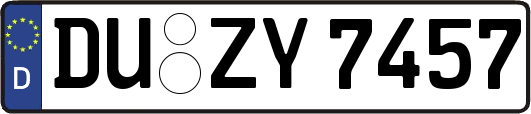 DU-ZY7457