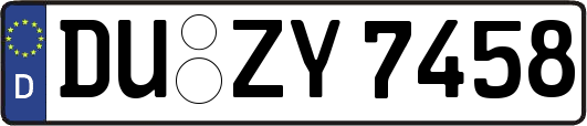 DU-ZY7458