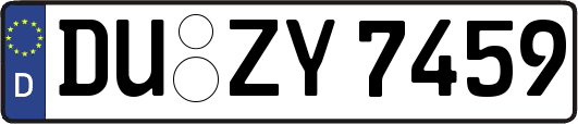 DU-ZY7459
