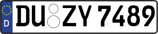 DU-ZY7489
