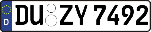 DU-ZY7492