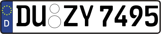DU-ZY7495