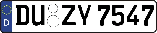 DU-ZY7547