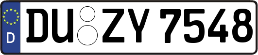DU-ZY7548
