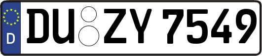 DU-ZY7549