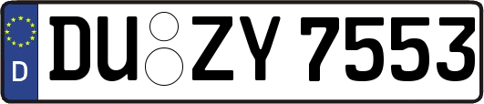 DU-ZY7553