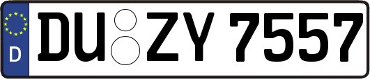 DU-ZY7557