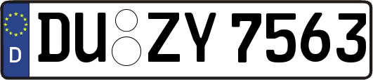 DU-ZY7563