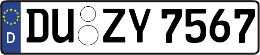 DU-ZY7567