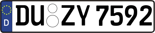 DU-ZY7592