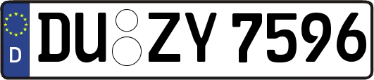 DU-ZY7596