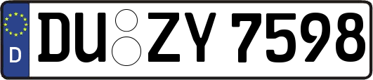 DU-ZY7598