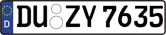 DU-ZY7635