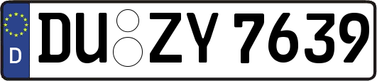 DU-ZY7639