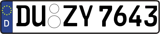 DU-ZY7643